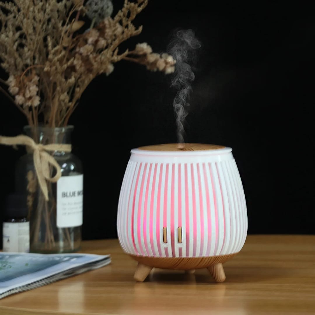 Bird Cage Hollow Ultrasonic Aromatherapy Humidifier & Essential Oil Diffuser