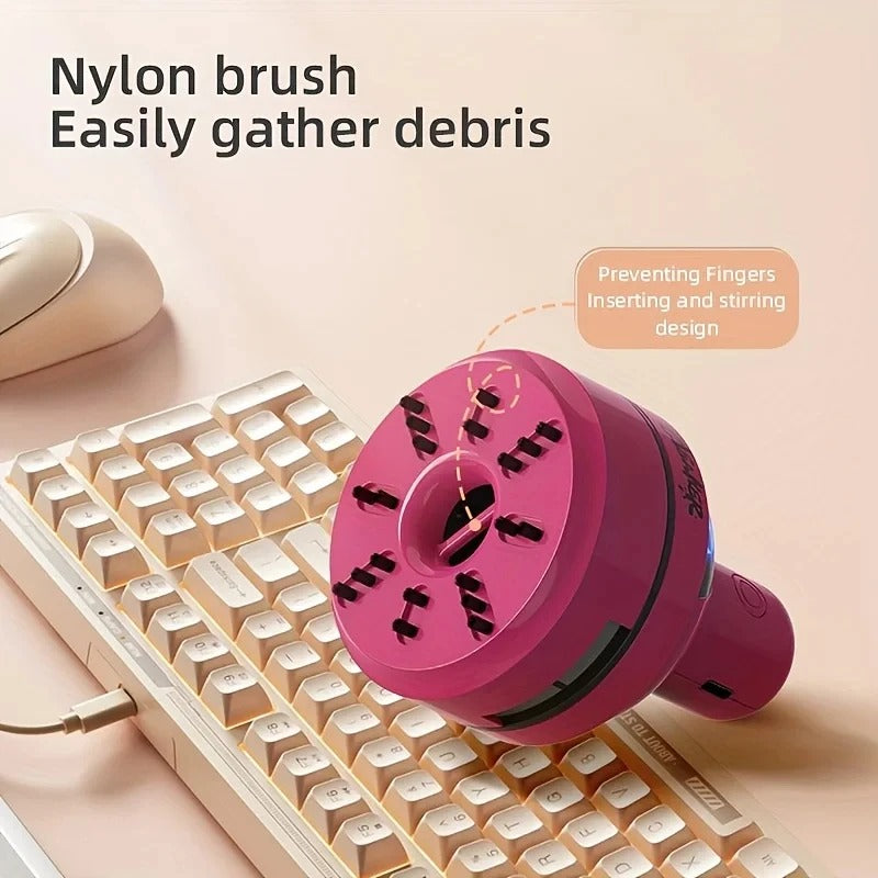 3-Speed Portable USB Mini Desktop Vacuum Cleaner