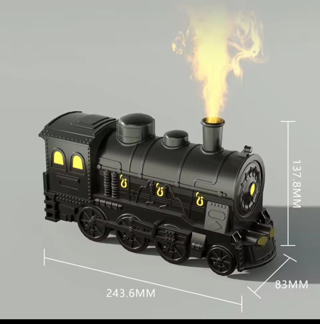 🚂 Vintage Train Humidifier – Powerful Mist & Ultra-Quiet Operation