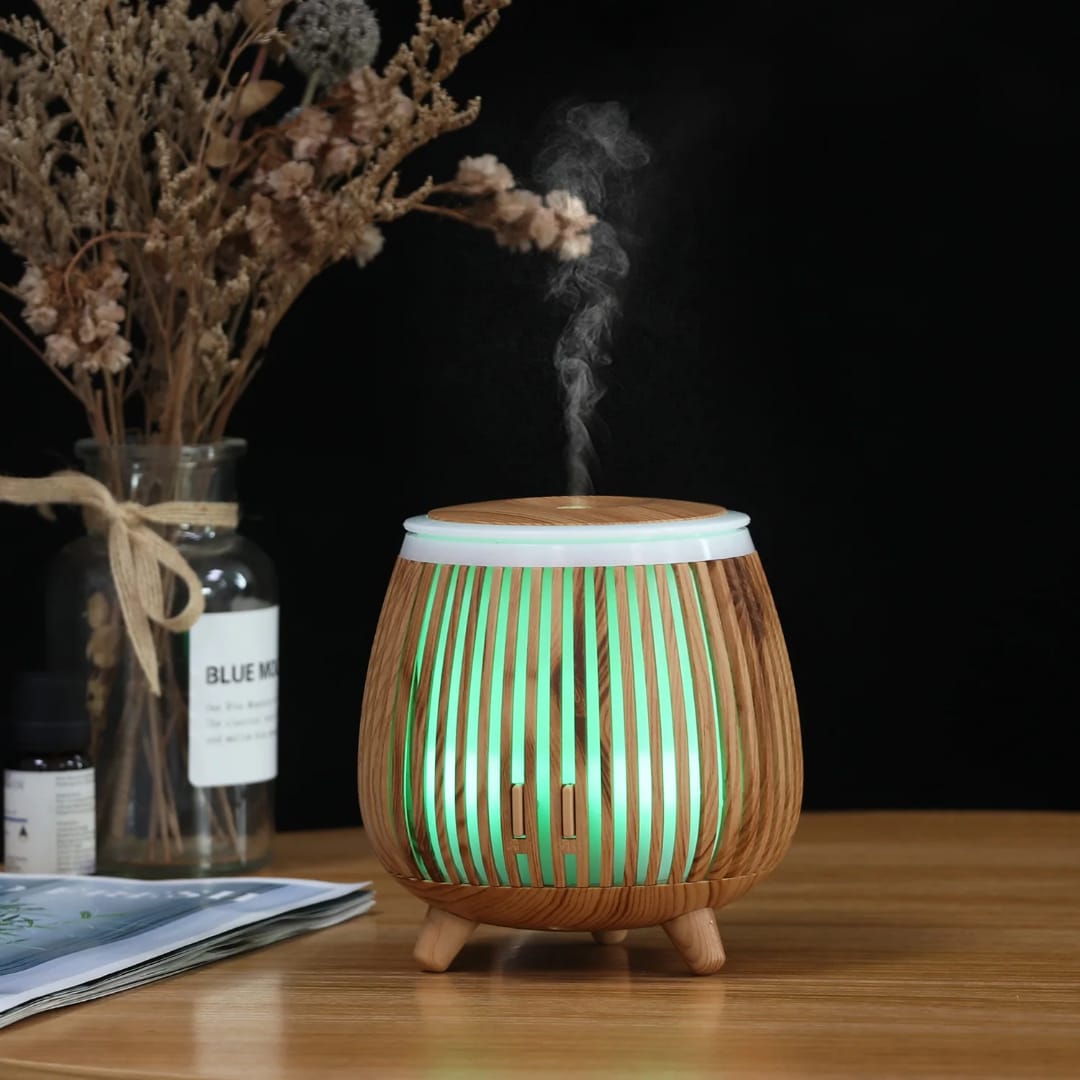 Bird Cage Hollow Ultrasonic Aromatherapy Humidifier & Essential Oil Diffuser