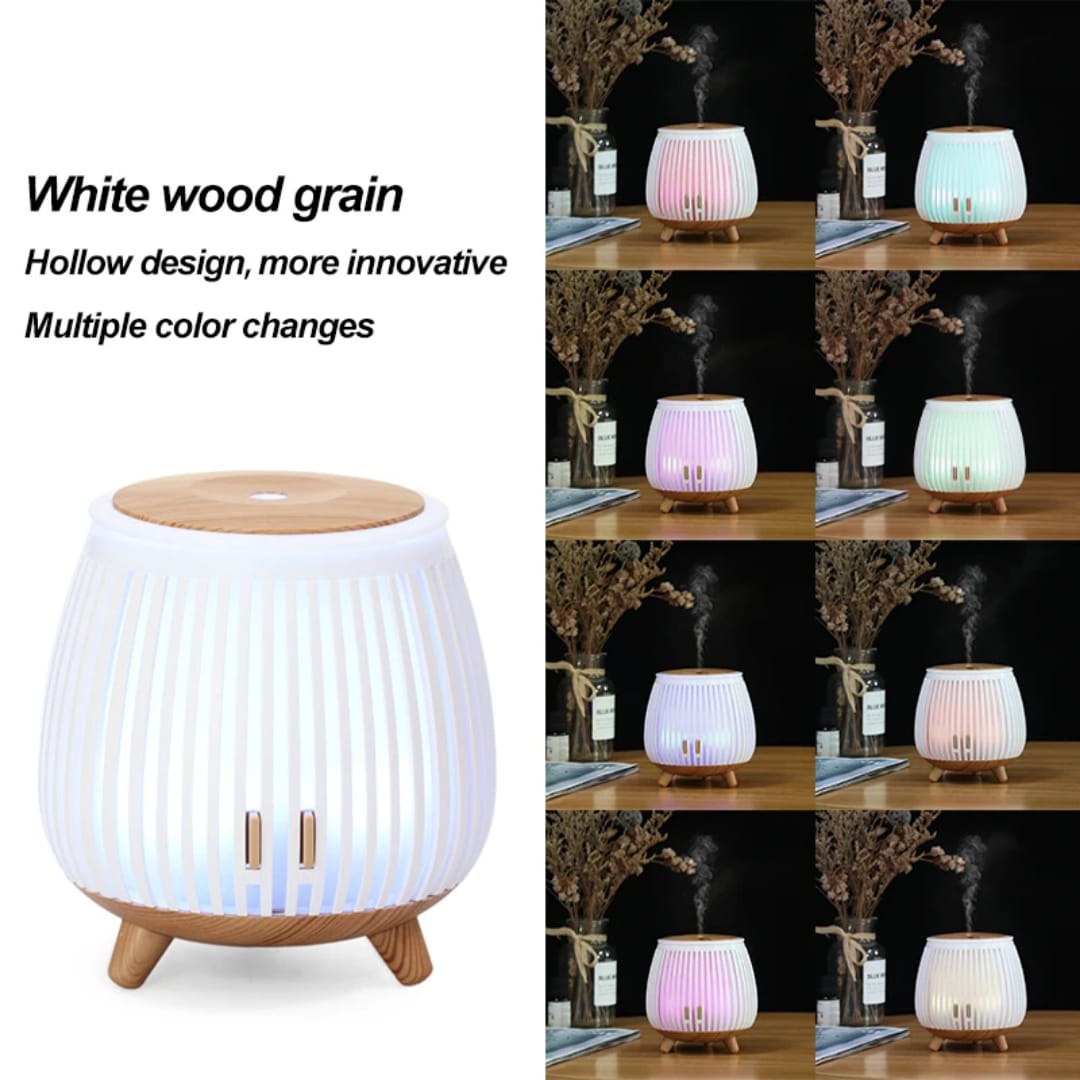 Bird Cage Hollow Ultrasonic Aromatherapy Humidifier & Essential Oil Diffuser