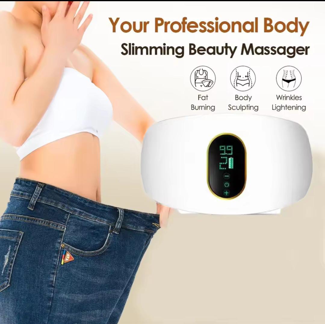 EMS Abdominal Slimming Belt – Electric Waist Massager