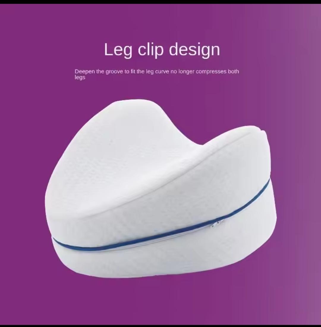 Leg Support Pillow Suitable For Traditional Leg Contours, Washable Zipper, Lightweight and Soft