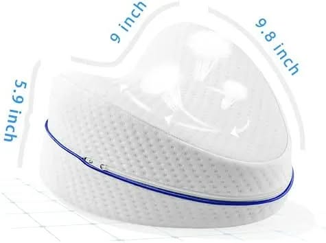Leg Support Pillow Suitable For Traditional Leg Contours, Washable Zipper, Lightweight and Soft