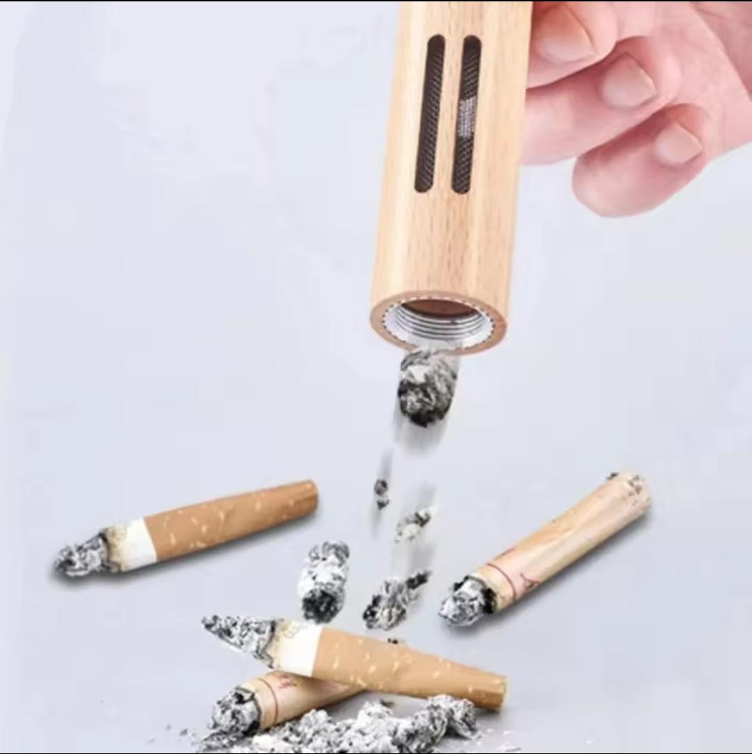 Portable Mini Car Ashtray – Anti-Soot Ash Tray for Cars